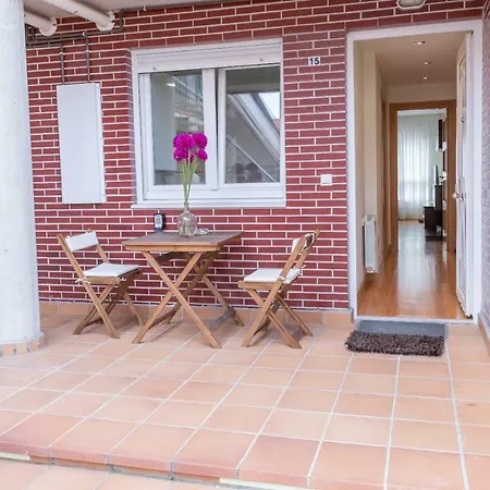 Apartment Ria De Boo, Con Patio Privado *